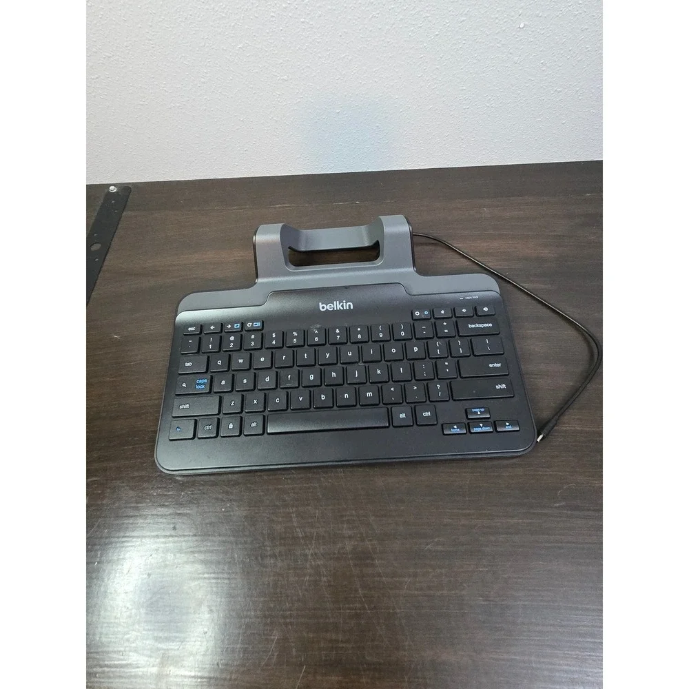 Belkin USB-C Wired Keyboard with Stand Chromebook ChromeOS B2B191 Tested Works